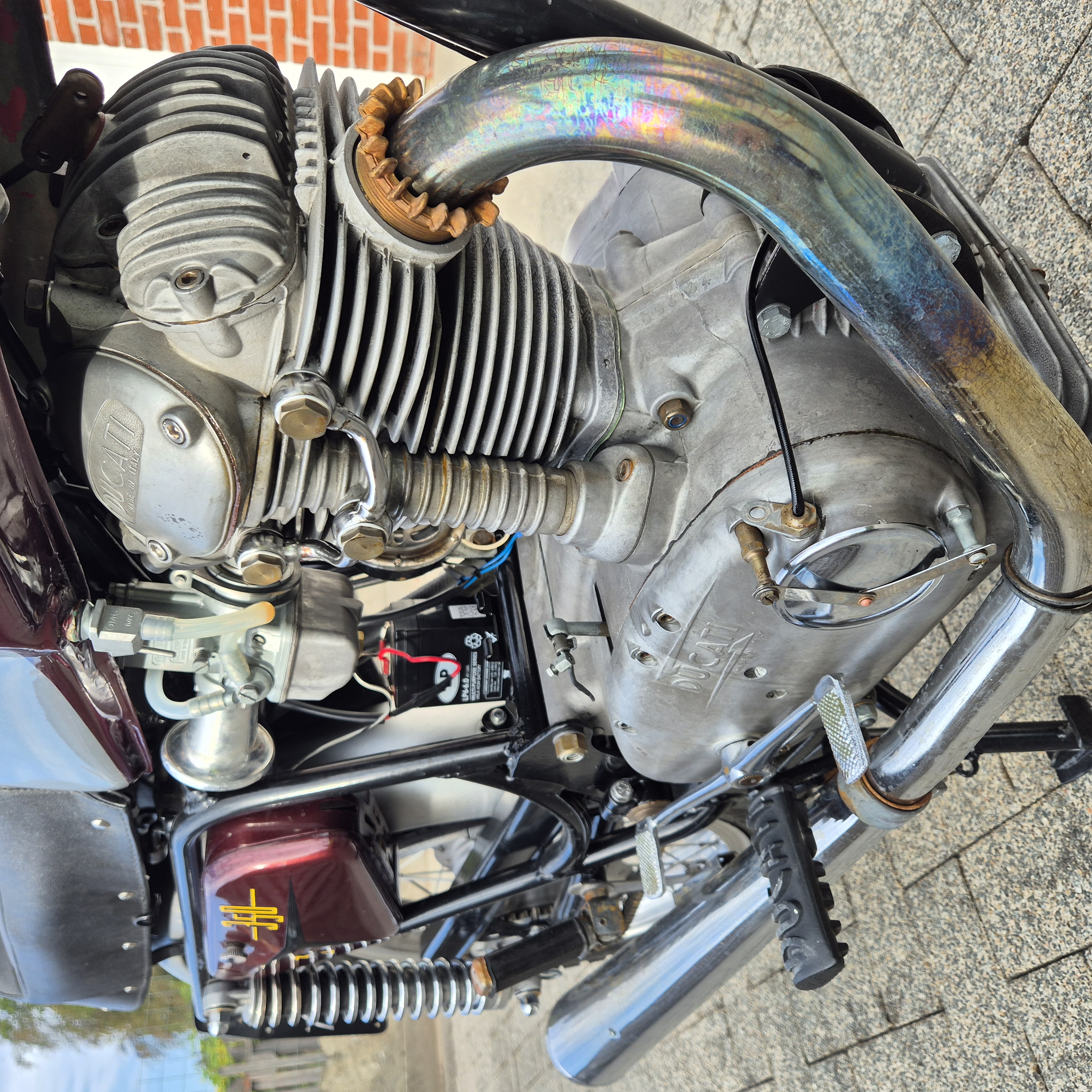 1970 Ducati Mark 3 Wide Case – Exemplaire impeccable avec jantes Borrani et carburateur Dell'Orto